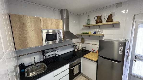 Cocina totalmente equipada en El Rincón de Alejandro